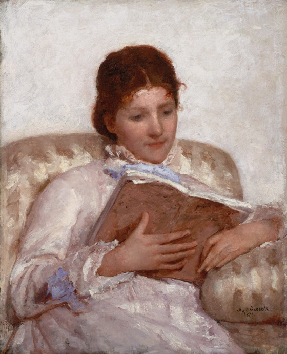 Mary Cassatt (1844-1926) The Reader 1877 Oil on canvas